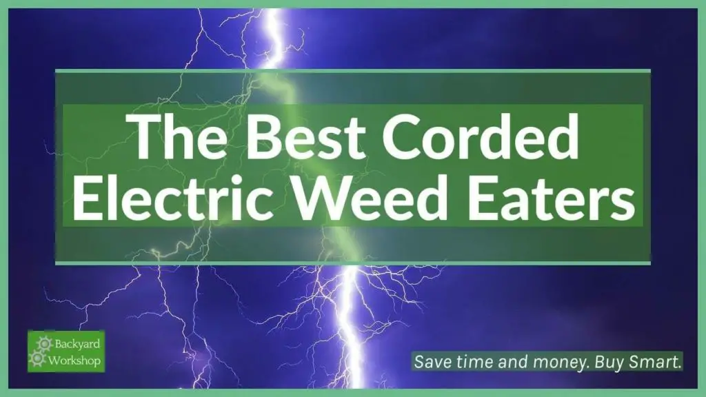 corded black and decker weed eater